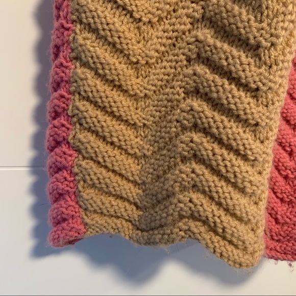 Crocheted Afghan Throw Blanket - Picture 4 of 8